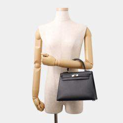 Pre Owned حقيبة هيرمس كيلي سيليير أرويز إبسوم مقاس 25