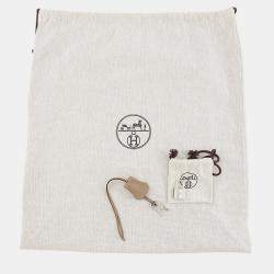 Pre Owned Hermes Birkin Beige Marfa Togo Leather Size 30