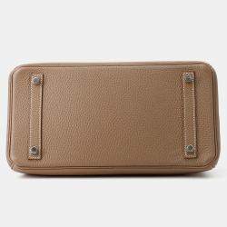 Pre Owned Hermes Birkin Etoupe Togo Leather Size 30