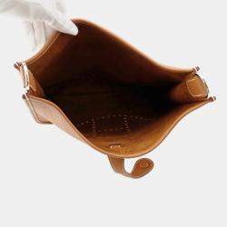 Pre Owned Hermes Evelyne3 Gold Taurillon Clemence Size Pm