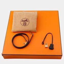 Pre Owned Hermes Kelly Retourne Black Gulliver Leather Size 35