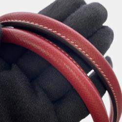 Pre Owned Hermes Bolide Relax Rouge H Epsom Size 35