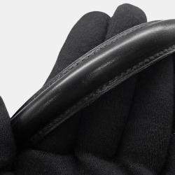 Pre Owned حقيبة هيرمس كيلي سيليير جلد عجل صندوقية سوداء حجم 32