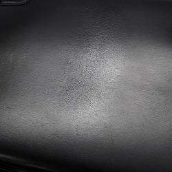 Pre Owned حقيبة هيرمس كيلي سيليير جلد عجل صندوقية سوداء حجم 32