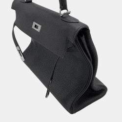 Pre Owned حقيبة هيرمس كيلي رتورني 32 جلد توغو أسود