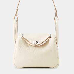 مملوكة مسبقًا Hermes Lindy Craie Taurillon Clemence Size Mini
