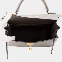 Pre Owned حقيبة هيرمس كيلي خارجية خياطة غريس ماير فيو مدام 28