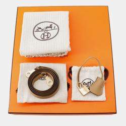 Pre Owned Hermes Kelly Retourne Poussiere Swift Leather Size 25