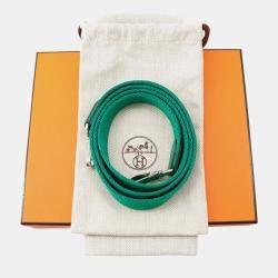 Pre Owned Hermes Evelyne Amazon Long Vert Vertigo Taurillon Clemence Size Tpm