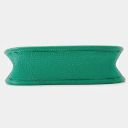 Pre Owned Hermes Evelyne Amazon Long Vert Vertigo Taurillon Clemence Size Tpm