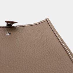 مملوكة مسبقًا حقيبة هيرمس إيفلين طول إيتوب/أزرق نيلي جلود توريلون حجم تي بي إم