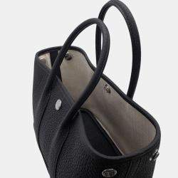 Pre Owned Hermes Neo Garden Black Negonda Leather Size 23