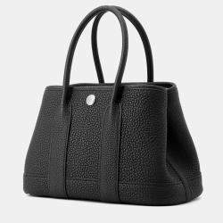 Pre Owned Hermes Neo Garden Black Negonda Leather Size 23