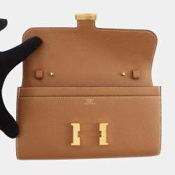 مملوكة مسبقًا Hermes Constance To Go Gold Evercolor