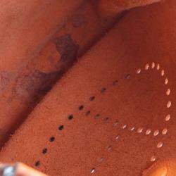 Pre Owned Hermes Evelyne III 29 Orange H Taurillon Clemence Leather Crossbody Bag
