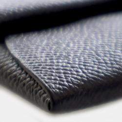 Pre Owned Hermes Bastia Black Epsom Calfskin Leather Coin Purse