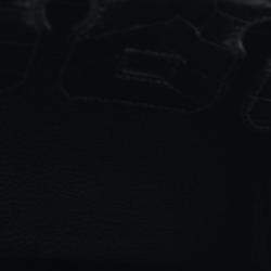 Pre Owned Hermes Birkin Touch 25 Black Togo Calfskin Leather Top Handle Bag