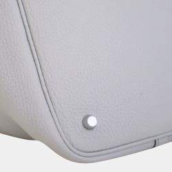 مملوكة مسبقًا Hermes Picotin 22 Bleu Pale Togo Calfskin Leather Shoulder Bag