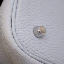 مملوكة مسبقًا Hermes Picotin 22 Bleu Pale Togo Calfskin Leather Shoulder Bag