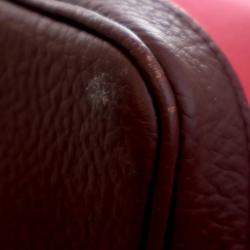 Pre Owned Hermes Garden Party 36 Pink Toile Canvas Tote Bag