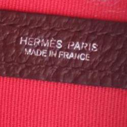 Pre Owned Hermes Garden Party 36 Pink Toile Canvas Tote Bag