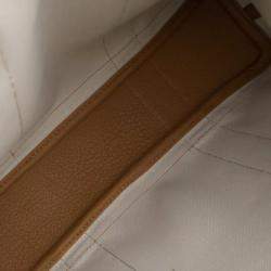 Pre Owned Hermes Garden File 37 Beton Toile H Canvas Tote Bag