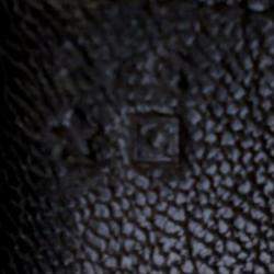 Pre Owned حقيبة مراسل هيرميس ستيف كابورال جلد توريلون كليمونس سوداء