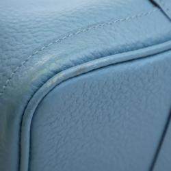 مملوكة مسبقًا Hermes Garden Party 30 Bleu Du Nord Negonda Calfskin Leather Tote Bag