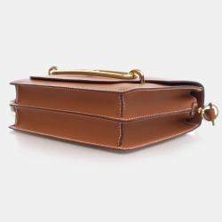 Pre Owned Hermes Roulis 23 Gold Evercolor Calfskin Leather Shoulder Bag