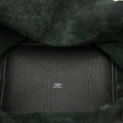 مملوكة مسبقًا Hermes Black Clemence Picotin Lock 22