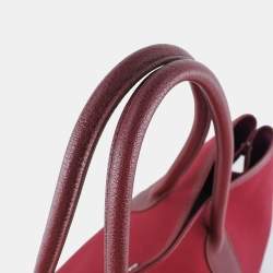 Pre Owned حقيبة هيرمس جاردن بارتي 36 قماش ونيغوندا حمراء