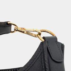 Pre Owned Hermes Black Epsom Evelyne GM