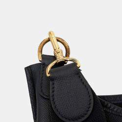 Pre Owned Hermes Black Epsom Evelyne GM