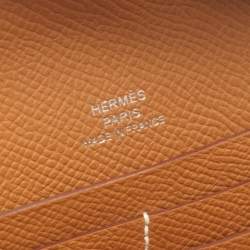 Pre Owned حقيبة هيرمس شين دانكر تو-جو كتف جلد إبسوم بني