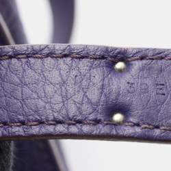 Pre Owned حقيبة هيرمس جيبسيير 28 إيريس كتف توريلون كليمنس جلد بنفسجي