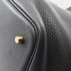 مملوكة مسبقًا حقيبة هيرمس بيكوتين لوك في جلد توريلون كليمونس لونه أسود مقاس متوسط