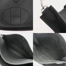 مملوكة مسبقًا حقيبة هيرمس ايفلين 3 PM سوداء جلد كليمنس توريلون