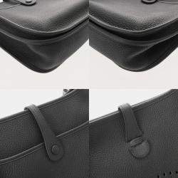 مملوكة مسبقًا حقيبة هيرمس ايفلين 3 PM سوداء جلد كليمنس توريلون