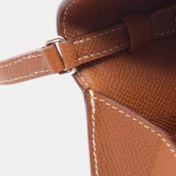 مملوكة مسبقًا Hermes Chaine D'Ancre To-Go Shoulder Bag Leather Epsom Brown
