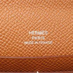 مملوكة مسبقًا Hermes Chaine D'Ancre To-Go Shoulder Bag Leather Epsom Brown