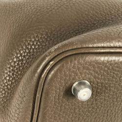 Pre Owned حقيبة هيرمس بيكوتين لوك 22 جلد توريلون كليمونس رمادي