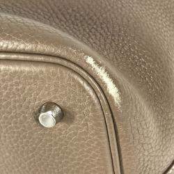 Pre Owned حقيبة هيرمس بيكوتين لوك 22 جلد توريلون كليمونس رمادي