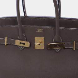 Pre Owned حقيبة هيرمس بيركين 35 جلد توغو إيتوب