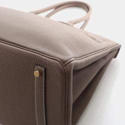 Pre Owned حقيبة هيرمس بيركين 35 جلد توغو إيتوب