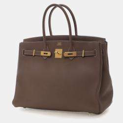 Pre Owned حقيبة هيرمس بيركين 35 جلد توغو إيتوب