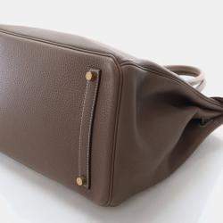 Pre Owned حقيبة هيرمس بيركين 35 جلد توغو إيتوب