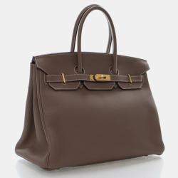 Pre Owned حقيبة هيرمس بيركين 35 جلد توغو إيتوب