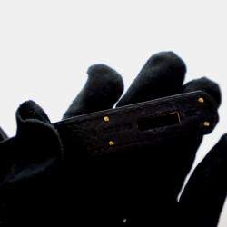 Pre Owned Hermes Noir Togo Kelly 32