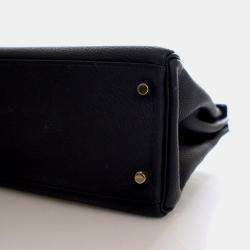 Pre Owned Hermes Noir Togo Kelly 32