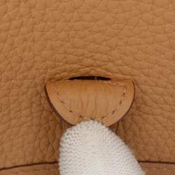 Pre Owned Hermes Brown Clemence Evelyne TPM 16